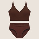 Bra Set (áo và quần lót) không viền, thoáng khí